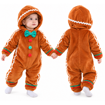 Cozy Christmas Baby Onesie