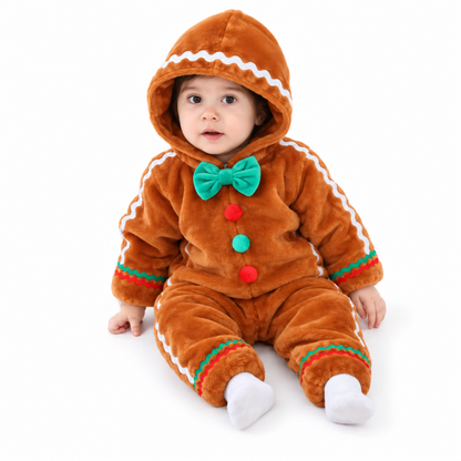 Cozy Christmas Baby Onesie